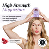 Novomins magnesium raspberry gummies 60 pack, imported from the UK