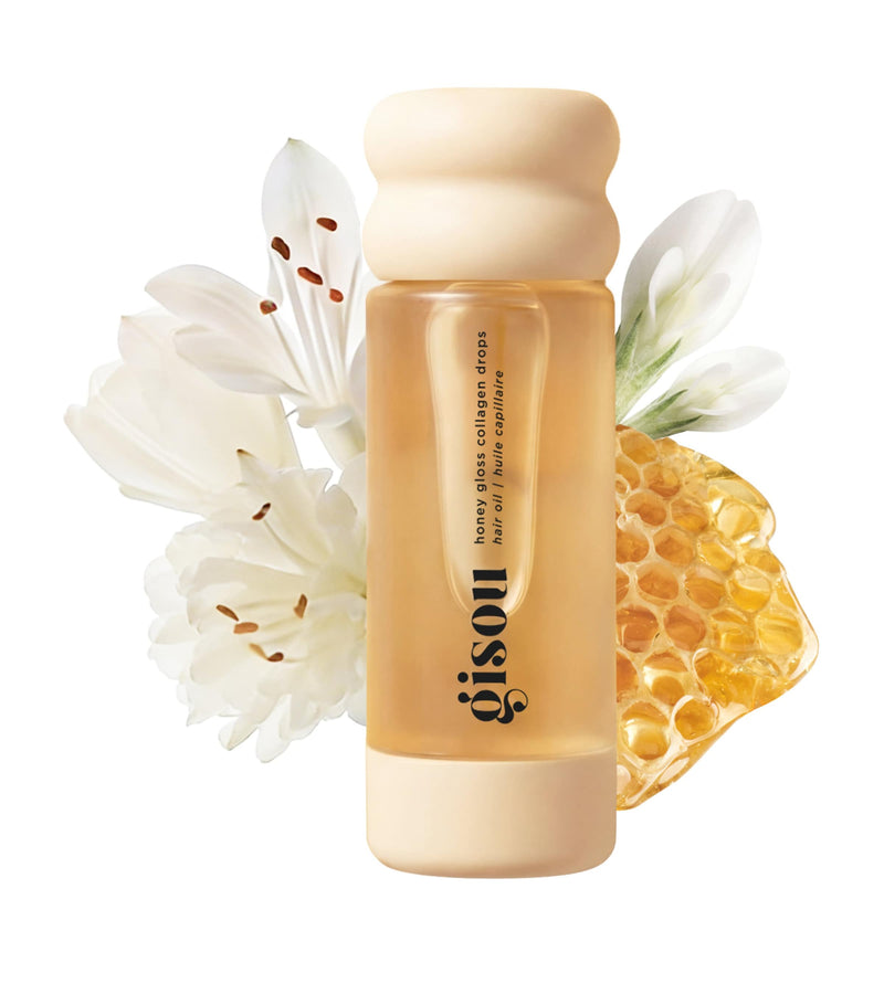 Gisou Honey Gloss Collagen Drops hair oil 20ml, UK version