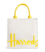 Harrods Harrods Small Cotton Logo Tote Bag- Buy online at McGrocer
