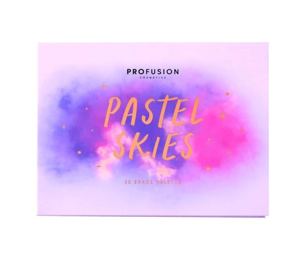 Profusion Cosmetics Pastel Skies Eyeshadow Palette, imported from the UK