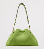 Jimmy Choo medium suede Cinch beaded bucket bag, UK version