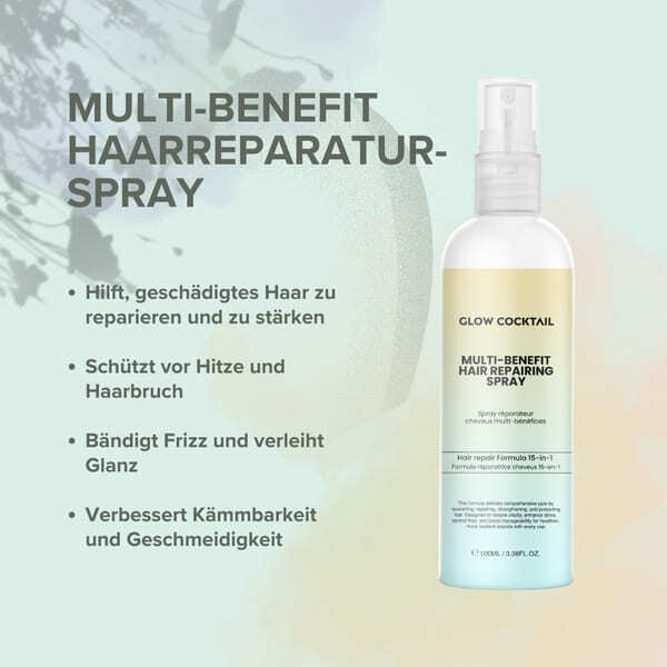 Glow Cocktail hair repairing spray multi-benefit 100ml, imported from the UK