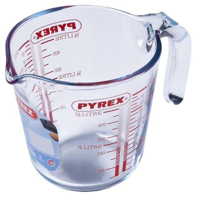 Pyrex Glass Measuring Jug 500ml - McGrocer