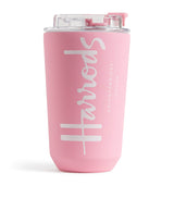 Harrods Harrods Logo Travel Cup Insulated Travel Mug 450ml- Buy online at McGrocer