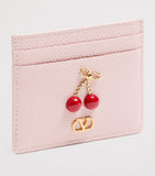 Valentino Garavani VLogo Cherryific card holder - British product