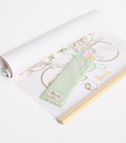 Harrods giant hanging colouring poster with pencils, UK version