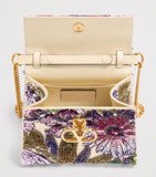 Valentino Garavani mini sequinned VSLING top-handle bag (British brand)
