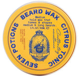 Seven Potions Beard Wax Citrus Tonic 30ml (British brand)