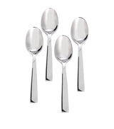 Harrods Ralph Lauren Home Titanium Academy Demitasse Spoons Set of 4- Buy online at McGrocer