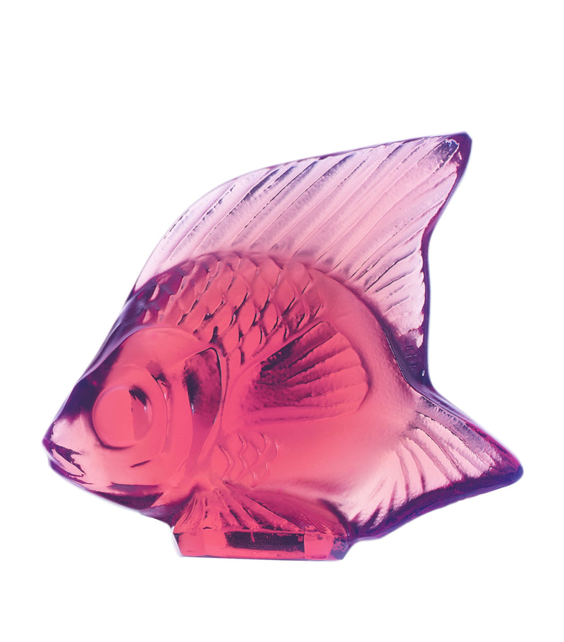 Lalique Crystal Fish Sculpture, UK version