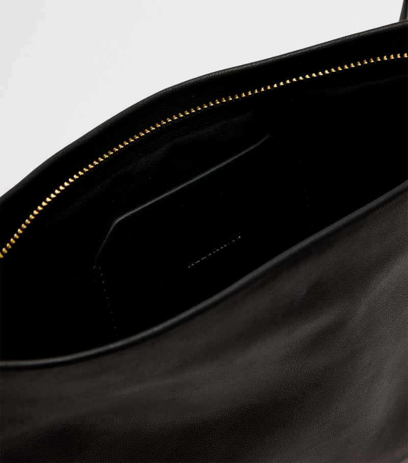 AllSaints Bettina leather clutch bag 24x34cm, UK version