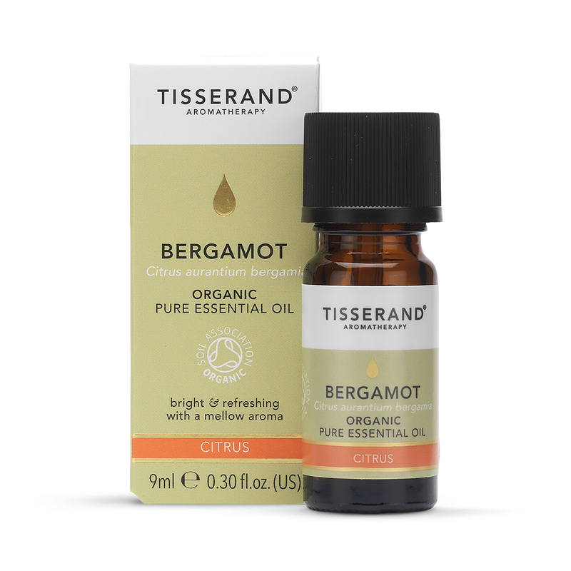 Tisserand Bergamot Organic Essential Oil 9ml (British brand)