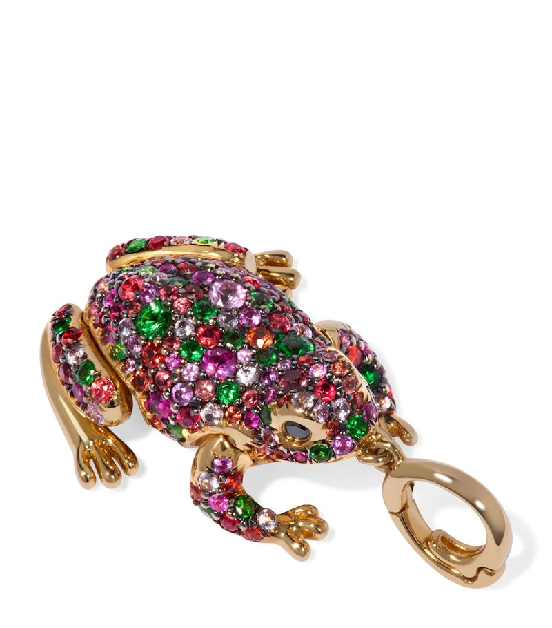 Annoushka yellow gold frog charm pendant Mythology collection (British brand)