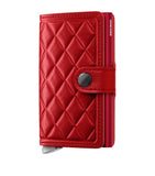Secrid miniwallet leather diamond-embossed 10cm x 6.5cm, UK version