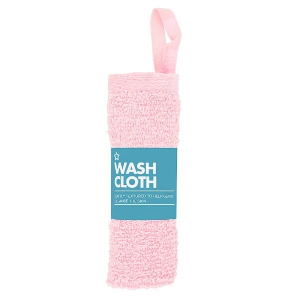 Superdrug Flannel Light Pink GOODS Superdrug
