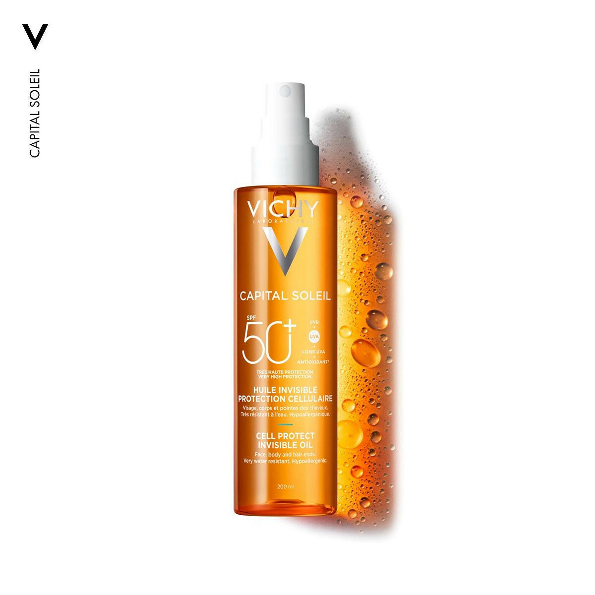Vichy Capital Soleil CELL PROTECT OIL SPF50+ GOODS Boots