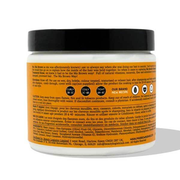 Ma Browns Oatmeal Honey Protein Steam Treatment 454g, imported from the UK