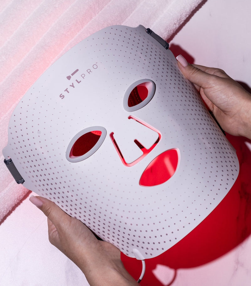 STYLPRO Wavelength LED face mask with remote, imported from the UK
