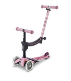 Micro Scooters Mini 4-in-1 ride-on scooter with LED wheels, British brand