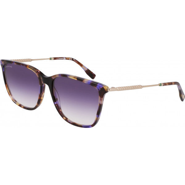 Lacoste L6016S 219 purple sunglasses, imported from the UK