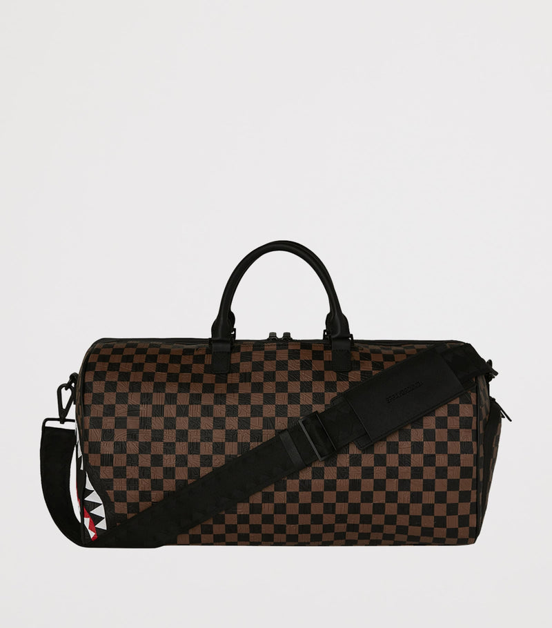 Sprayground Embossed Check Holdall (British brand)