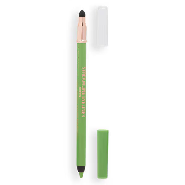 Revolution Streamline Waterline Eyeliner Pencil Green, imported from the UK