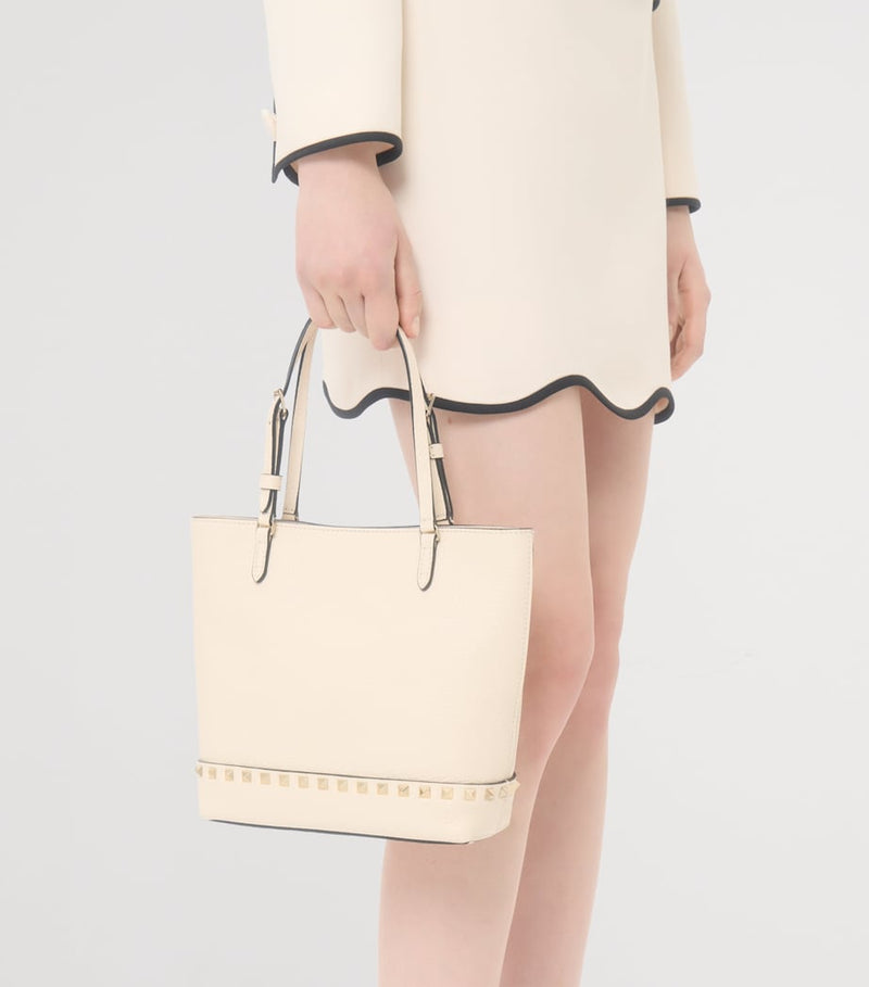 Valentino Garavani rockstud leather tote bag, UK version