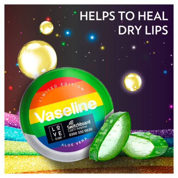 Vaseline Aloe Vera lip balm 20g (British brand)