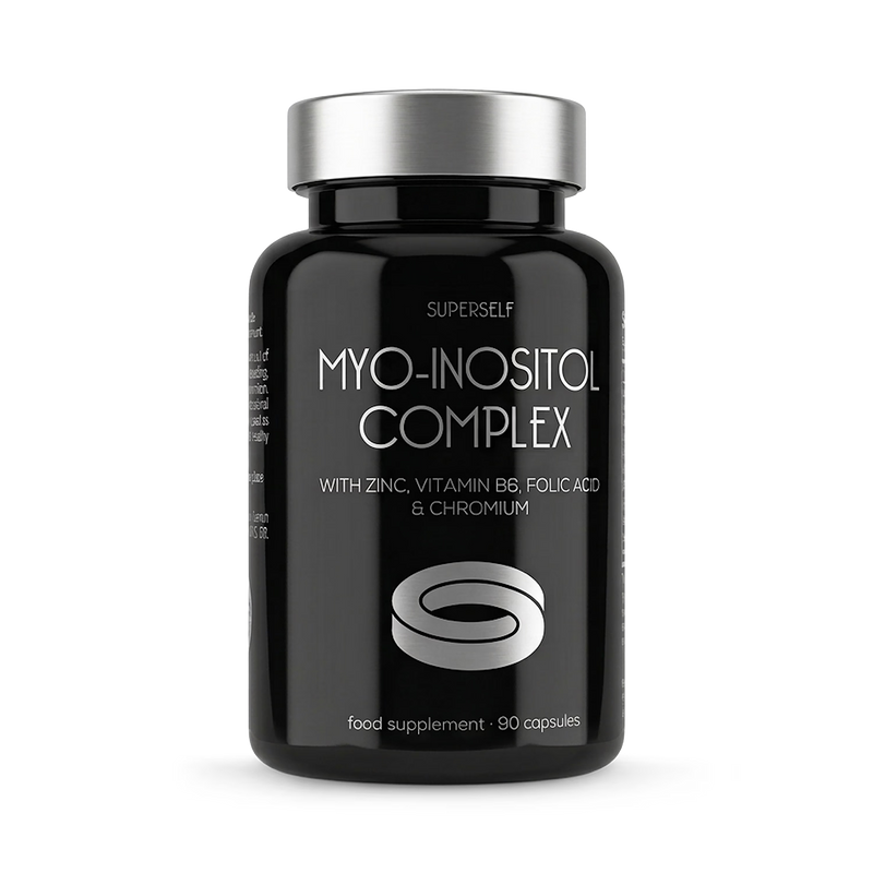SuperSelf Myo-Inositol Complex 2000mg 90 vegan capsules, UK version