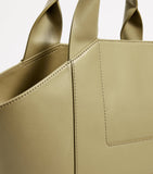 Harrods medium grab leather tote bag (British brand)