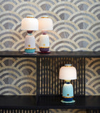 Lladró Porcelain Kokeshi Lamp, UK version