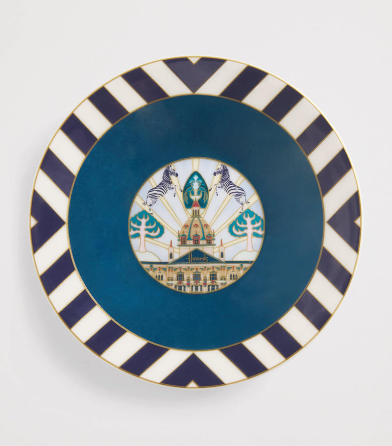 Harrods Enchanted Emporium Building bone china espresso cup and saucer, UK version