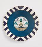 Harrods Enchanted Emporium Building bone china espresso cup and saucer, UK version