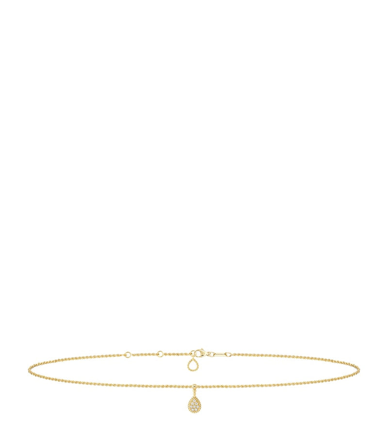 Boucheron Serpent Bohème ankle bracelet, imported from the UK