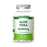 Holland & Barrett Nature's Truth Aloe Vera 20,000mg Supplement 60 Tablets- Buy online at McGrocer