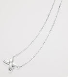 Chaumet white gold and diamond pendant necklace, imported from the UK