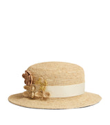 Harrods Bonpoint Raffia Hat- Buy online at McGrocer