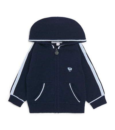 Harrods Tartine et Chocolat Cotton Logo Zip-Up Hoodie for Kids (3 Months-4 Years)- Buy online at McGrocer