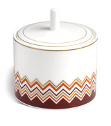 Harrods Missoni Home Iconic Porcelain Sugar Pot- Buy online at McGrocer