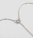 Anita Ko heart lariat necklace, imported from the UK