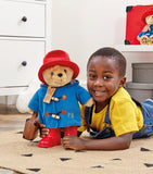Paddington Bear soft toy with boots and suitcase 34cm, imported from the UK