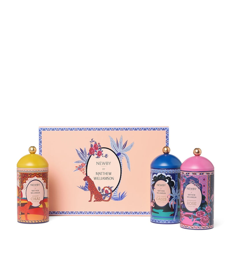 NEWBY Trio Loose Leaf Tea Gift Set, imported from the UK