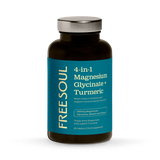 Holland & Barrett Free Soul 4 in 1 Magnesium and Turmeric Tablets Dietary Supplement 90 Tablets- Buy online at McGrocer