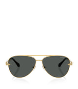 Harrods Versace Metal VE2283 Aviator Sunglasses- Buy online at McGrocer
