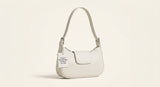 Mulberry Clovelly shoulder bag deep aubergine patent leather, UK version