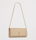Saint Laurent Kate chain wallet in calfskin leather - British product