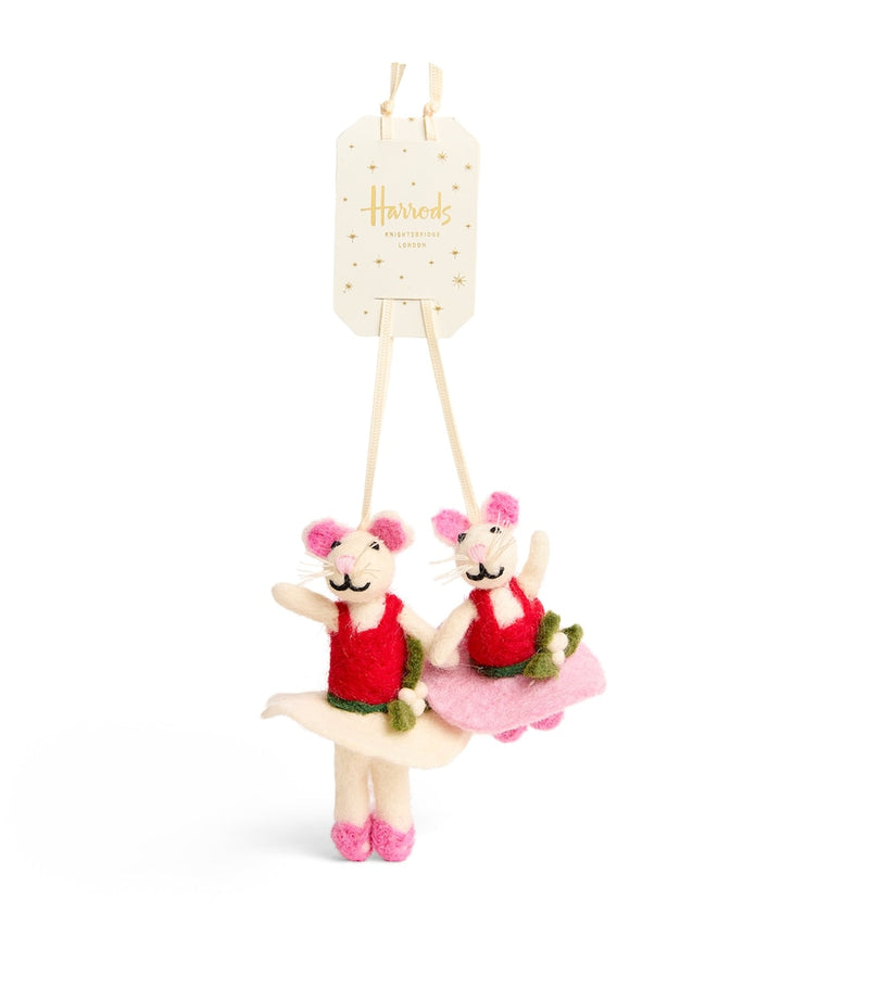 Glass-Blown Nutcracker Tree Decoration with Hanging Loop, 16.5cm Height