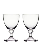 Harrods Aurora Crystal Wine Glass Set of 2 with 260ml Capacity- Buy online at McGrocer