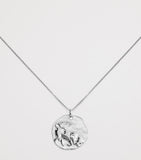 Monica Vinader sterling silver Taurus zodiac necklace - imported from the UK