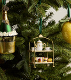 Harrods afternoon tea stand tree decoration H10cm, imported from the UK